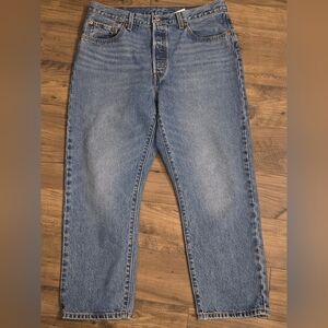 Levis Premium 501 Orginal Button Fly Jeans.